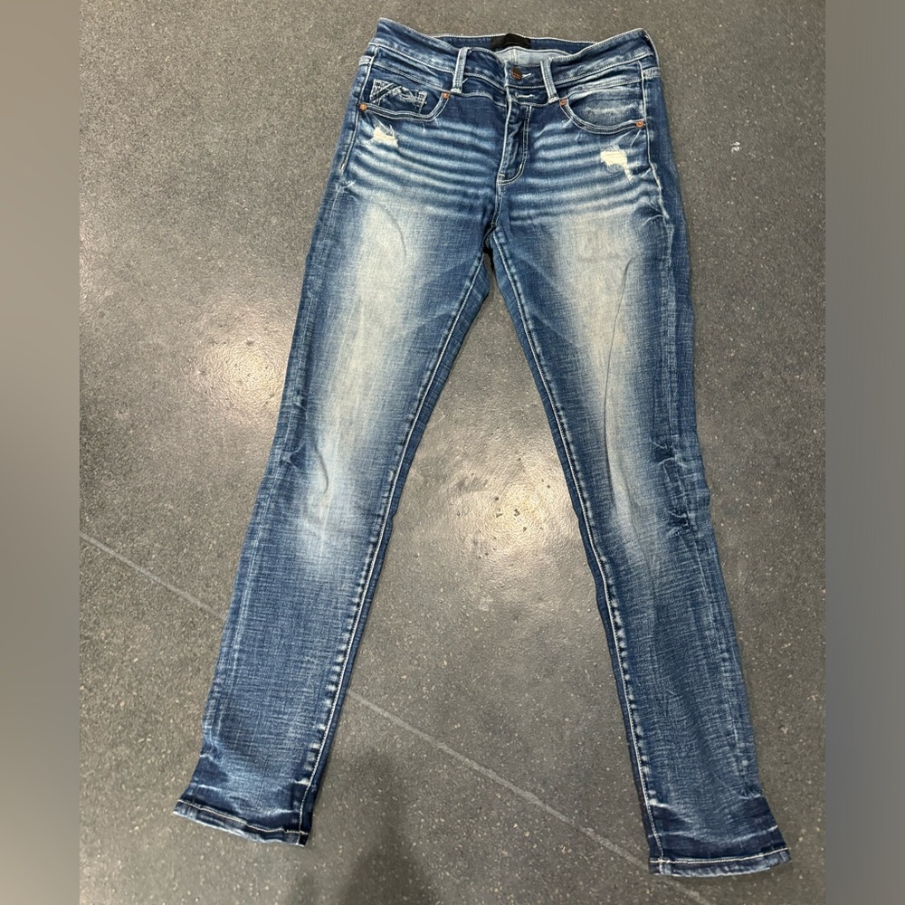Buckle Black Skinny Women's Jeans